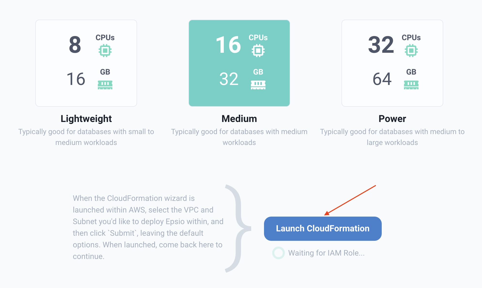 Launch CloudFormation